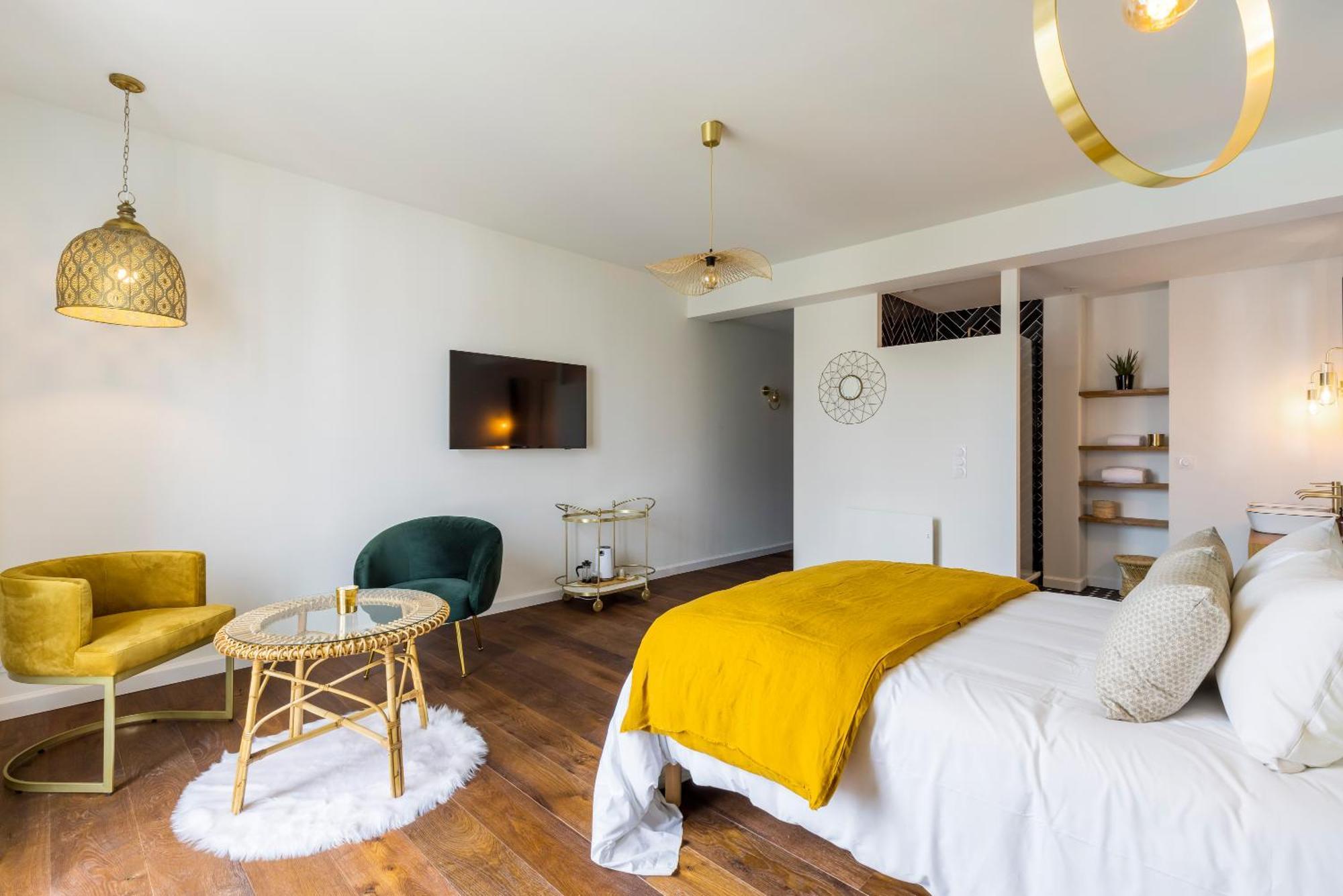 Libertitu Bed & Breakfast Байон Стая снимка